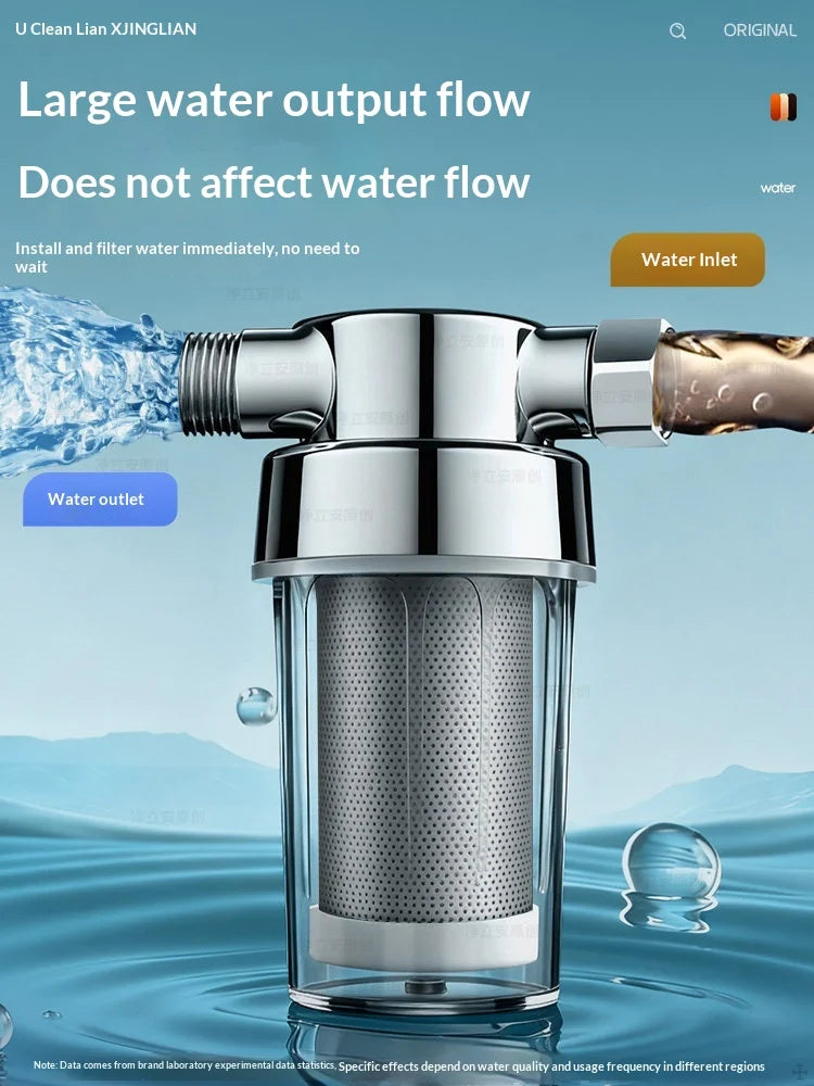 Filtre à Eau Sous Évier Charbon Actif à Bol Transparent avec Cartouches