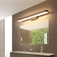 Applique Salle de Bain LED Marron pour Miroir, 40 à 100 cm