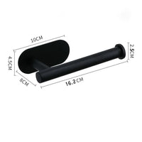 Porte-Papier Toilette Adhésif Sans Perçage en Inox 304 3 Coloris