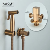 Douchette WC Shattaf Inox et Laiton Multi-Finitions