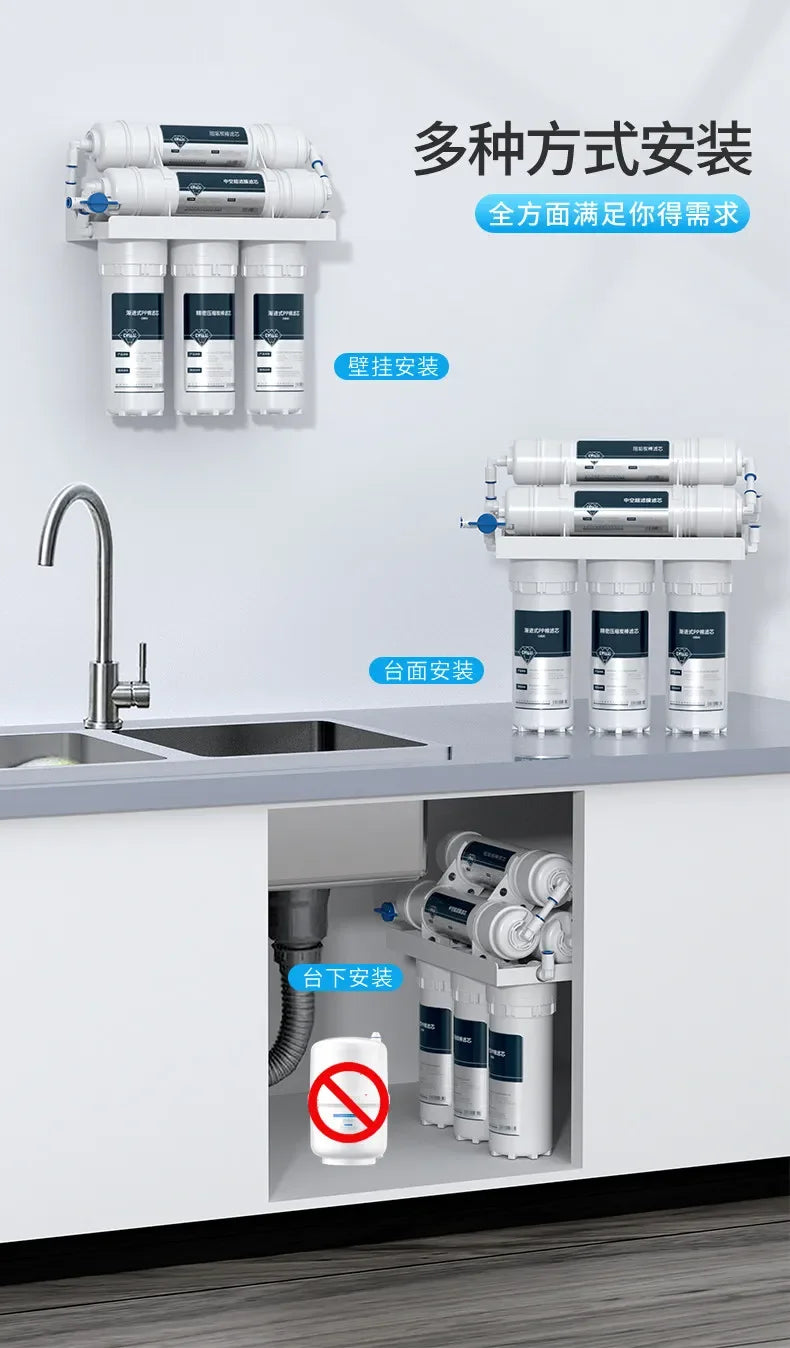Filtre à Eau Domestique à Ultrafiltration 0,01 Micron avec Cartouches de Rechange