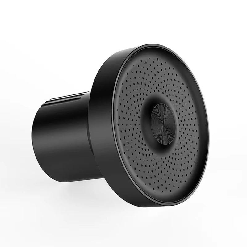 Pommeau de Douche Pluie 15 cm avec Filtre 15 Étages, Noir ou Argent