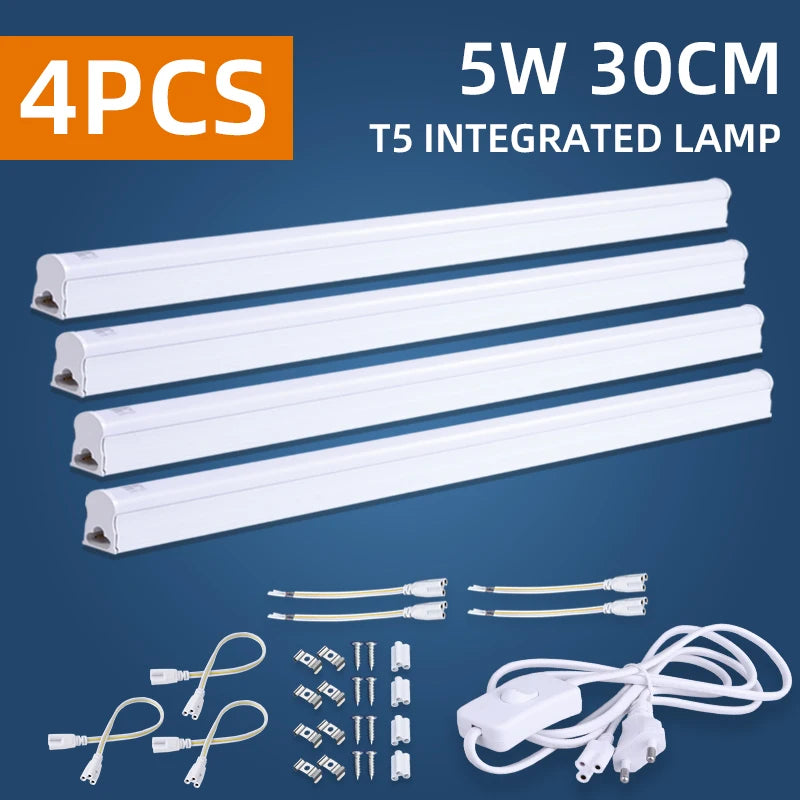 Réglette LED Cuisine Sous Meuble T5 ou Plate, 30 ou 50 cm