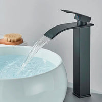 Mitigeur Lavabo Cascade Monotrou Inox 304, 7 Finitions, Modèle Bas ou Haut