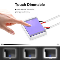 Bande LED COB 12 V Tactile Miroir et Sous Meuble, 1-5 m