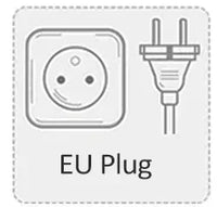 Radiateur Salle de Bain Soufflant Enfichable Gris, Tactile et Télécommande