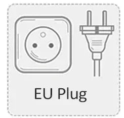 Radiateur Salle de Bain Soufflant Enfichable Gris, Tactile et Télécommande