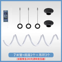 Suspension Cuisine LED Tube Silicone Flexible, 1 à 15 m