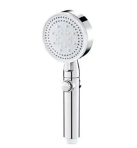 Pommeau de Douche Réglable 5 Modes avec Flexible Noir
