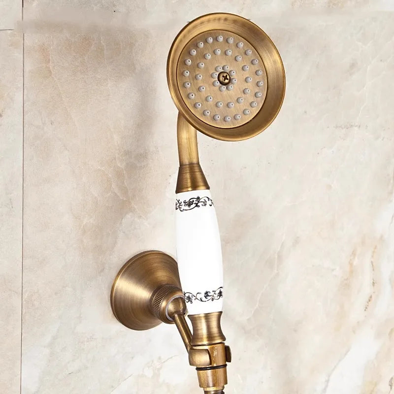 Pommeau de Douche à Main avec Support et Flexible
