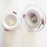 Spot LED Encastrable Cuisine avec Anneau Lumineux Coloré, 3 Modes