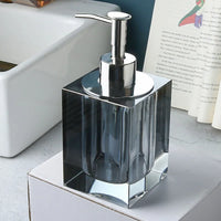 Accessoires Salle de Bain en Verre Cristal à la Pièce, 19 Articles