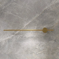Porte-Serviette Mural Aluminium à Barre Fine, 30, 40 ou 50 cm