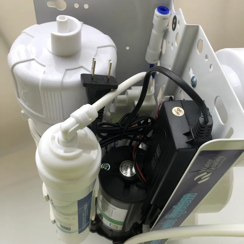 Osmoseur Domestique 5 Étapes 400 GPD avec Pompe et Support