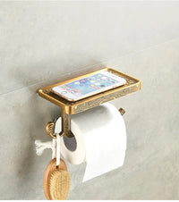 Ensemble d'Accessoires Salle de Bain Rétro Brossé