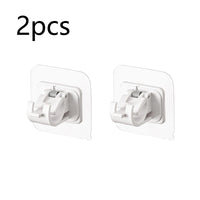 Clips Adhésifs à Ressort pour Tringle de Douche Télescopique, Sans Perçage