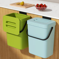 Poubelle de Cuisine à Compost Suspendue 3 ou 5 L avec Couvercle