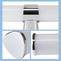 Applique LED Miroir Cylindrique Chromée IP44 40/60 cm