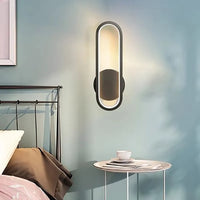 Applique Murale LED Ovale ou Rectangulaire, 4 Finitions, 16 ou 28 W