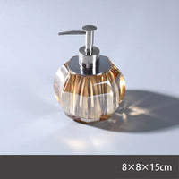 Accessoires Salle de Bain en Verre Cristal à la Pièce, 19 Articles
