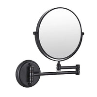 Miroir Grossissant Mural Laiton Pliable Télescopique Double Face