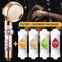 Filtre de Douche Vitamine C Parfumé, 15 Parfums, Seul ou en Lot