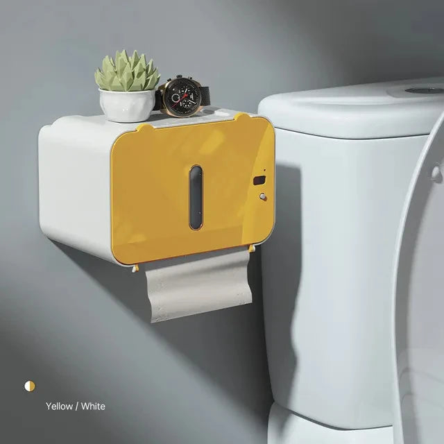 Porte-Papier Toilette Automatique à Induction Mural