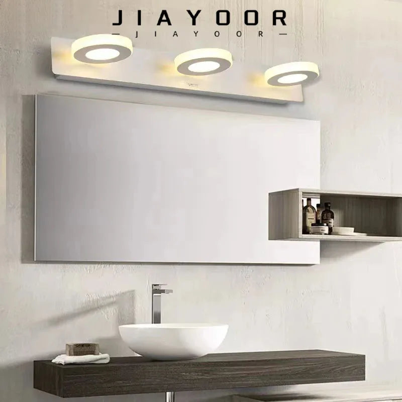 Applique LED Miroir Salle de Bain Étanche Ronde ou Carrée
