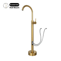 Robinet Baignoire Îlot sur Pied Monocommande, 109 cm, 5 Finitions