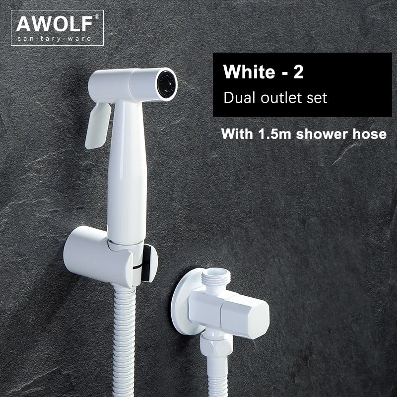 Douchette WC Shattaf Inox et Laiton Multi-Finitions
