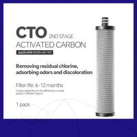 Filtre à Eau Cuisine Ultrafiltration 5 Étapes Inox avec Robinet