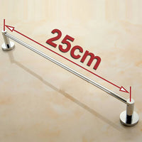 Porte-Serviette Mural Barre Laiton Massif Chromé, 25 à 55 cm