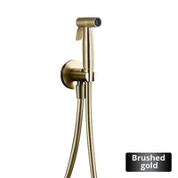 Douchette WC Kit Complet avec Support Mural, 4 Finitions