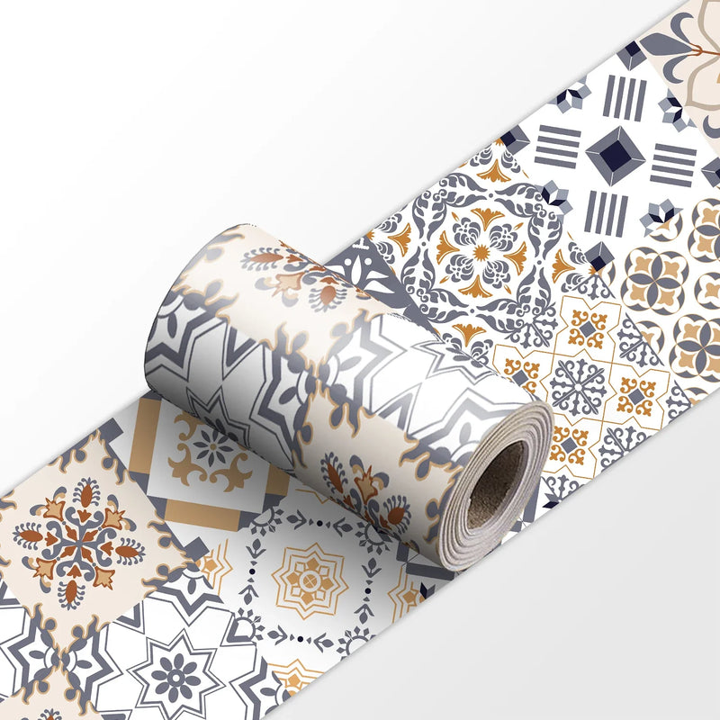 Frise Carrelage Adhésive Style Européen pour Cuisine