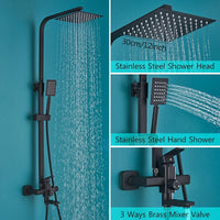 Colonne de Douche Thermostatique Numérique Baignoire Bidet