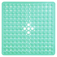 Tapis de Douche Antidérapant Carré à Ventouses 53 x 53 cm