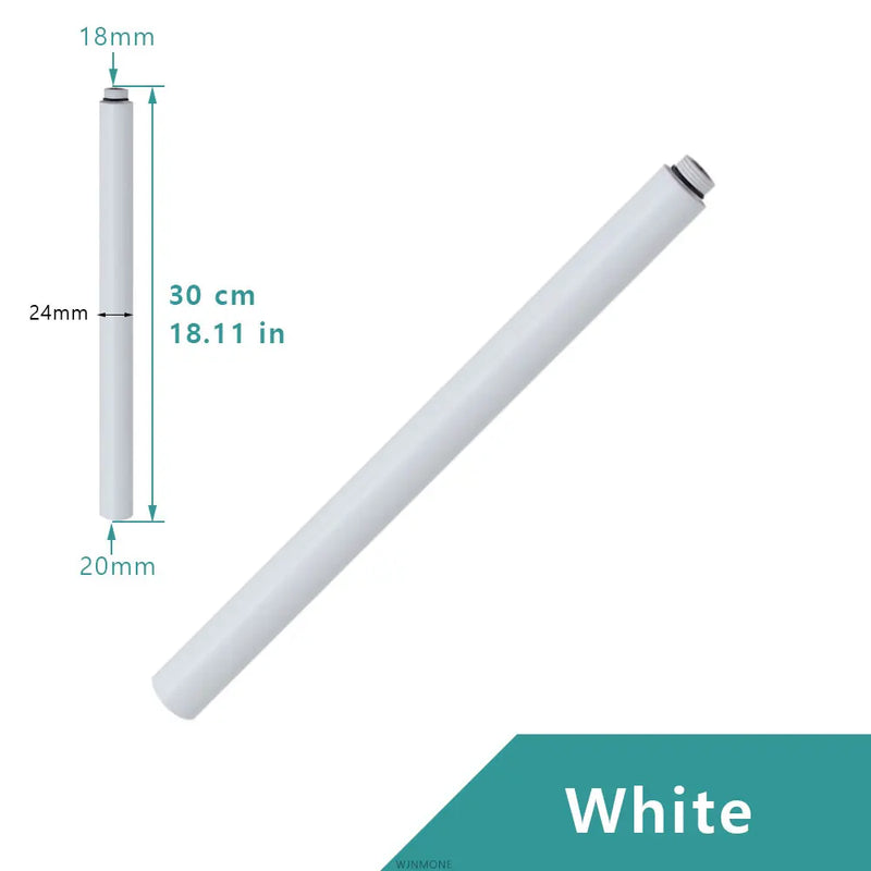 Rallonge Bras de Douche Inox 304 de 30 cm, 5 Finitions