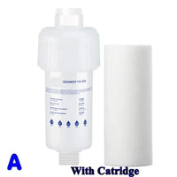 Mini Préfiltre à Sédiments 5 Microns pour Lave-Linge, Chauffe-Eau et Robinet