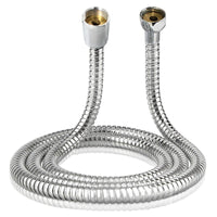 Flexible de Douche Argenté Anti-Fuite 120-150 cm