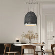 Suspension Cuisine Wabi-Sabi Texturée Ø 46 cm, Anthracite ou Terracotta