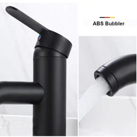 Mitigeur Lavabo Inox, 3 Finitions, Modèle Bas ou Haut