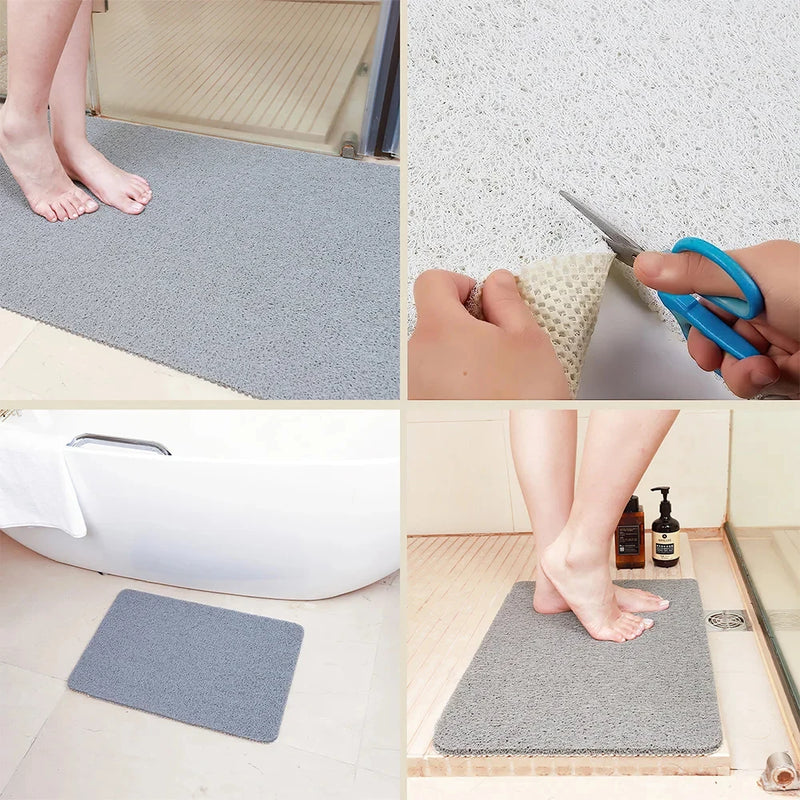 Tapis de Douche Antidérapant Texture Massante 50 x 80 cm