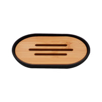 Accessoires Salle de Bain Bambou à la Pièce, 6 Articles, 3 Coloris