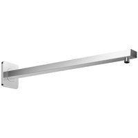 Bras de Douche Mural Inox, Rectangulaire ou Rond, 30/40 cm