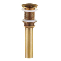 Mitigeur Lavabo Bronze Antique à Poser Laiton