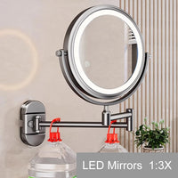 Miroir Grossissant LED x10 Rechargeable 20 cm