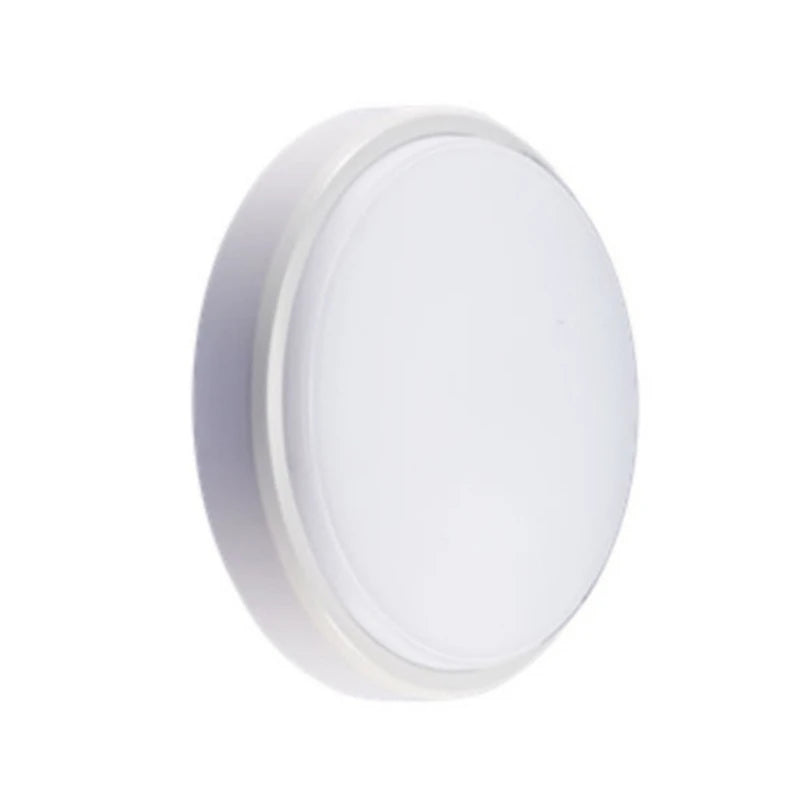 Plafonnier Cuisine LED Rond en Saillie Style Hublot, Noir ou Blanc, 16 ou 20 W