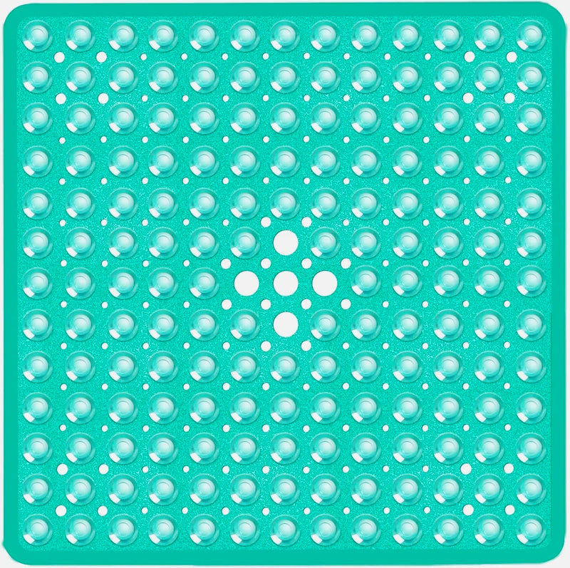 Tapis de Douche Carré Ventouses Puissantes 53 x 53 cm