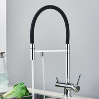 Mitigeur Cuisine Eau Filtrée 3 Voies Double Bec, 11 Modèles