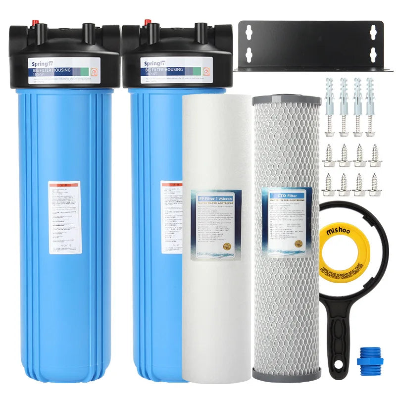 Système de Filtration Toute la Maison, Boîtier 10 ou 20 Pouces